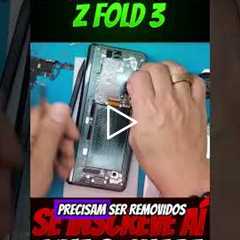Tela do Z Fold 3 destruída… será que ainda tinha solução? 😳
