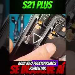 👉 S21 Plus destruído… mas o resultado dessa troca de tela vai te chocar 😱🔥