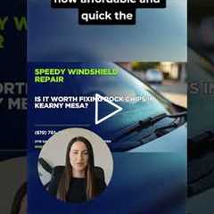 Is it worth fixing rock chips in Kearny Mesa? #Shorts