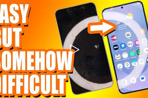 IT'S GOT A CUSTOM PHONE OS! Google Pixel 8a Screen Replacement | Sydney CBD Repair Centre