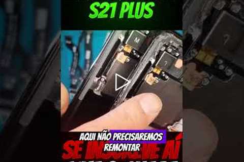 👉 S21 Plus destruído… mas o resultado dessa troca de tela vai te chocar 😱🔥