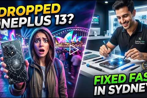 Dropped OnePlus 13 Screen Replacement During Vivid 2026 – Who Can Fix It Fast in Sydney?