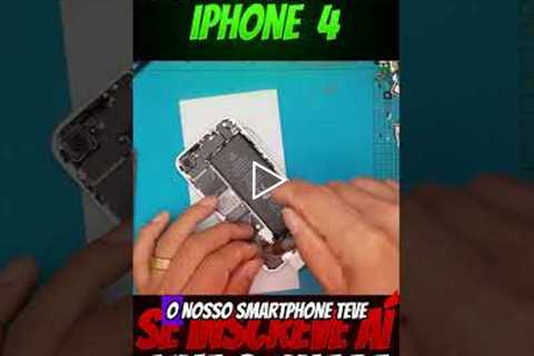 IPHONE 4 RENASCEU! 🔋 Veja Essa Troca de Bateria e o Resultado Surpreendente